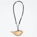 Gold Robin Pendant Necklace