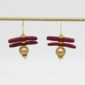 Gold Skylar Coastal Aura Earrings