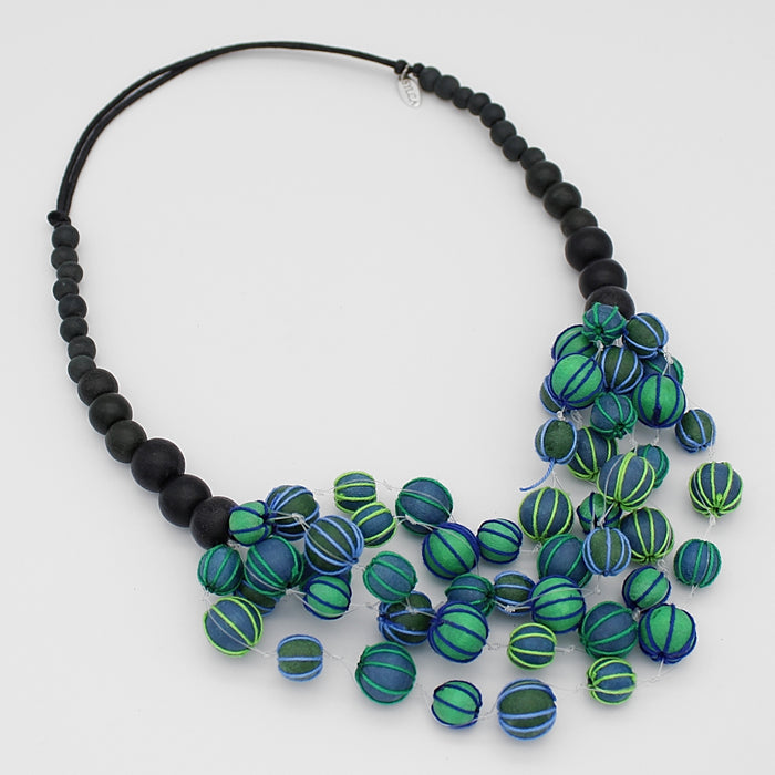 Green Ada Necklace - Sylca Designs - Chunky Jewelry