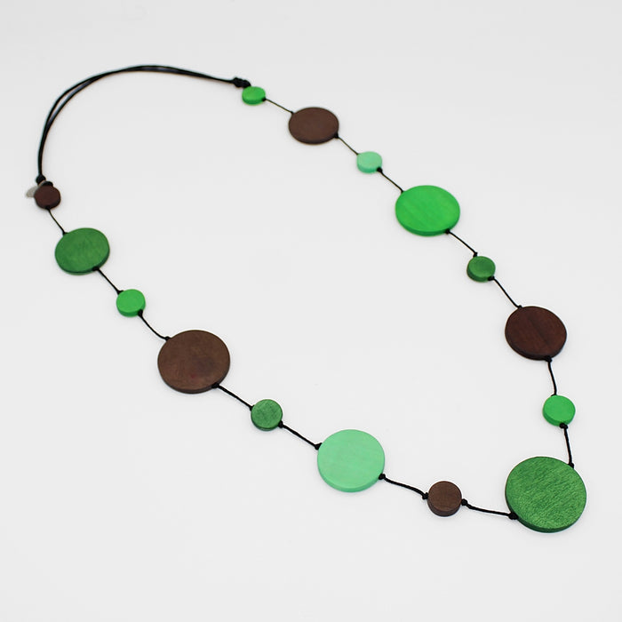 Green Amira Necklace - Sylca Designs - Chunky Jewelry