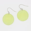 Green Chantal Earrings - Sylca Designs - Chunky Jewelry