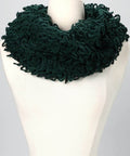 Green Infinity Scarf - Sylca Designs - Chunky Jewelry