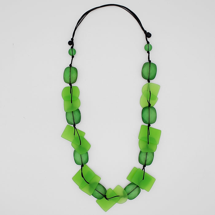 Green Kalea Necklace - Sylca Designs - Chunky Jewelry