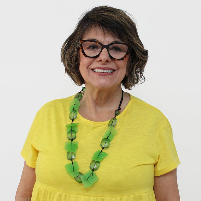 Green Kalea Necklace - Sylca Designs - Chunky Jewelry