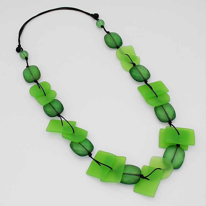 Green Kalea Necklace - Sylca Designs - Chunky Jewelry