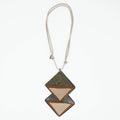 Green Leather Elin Necklace