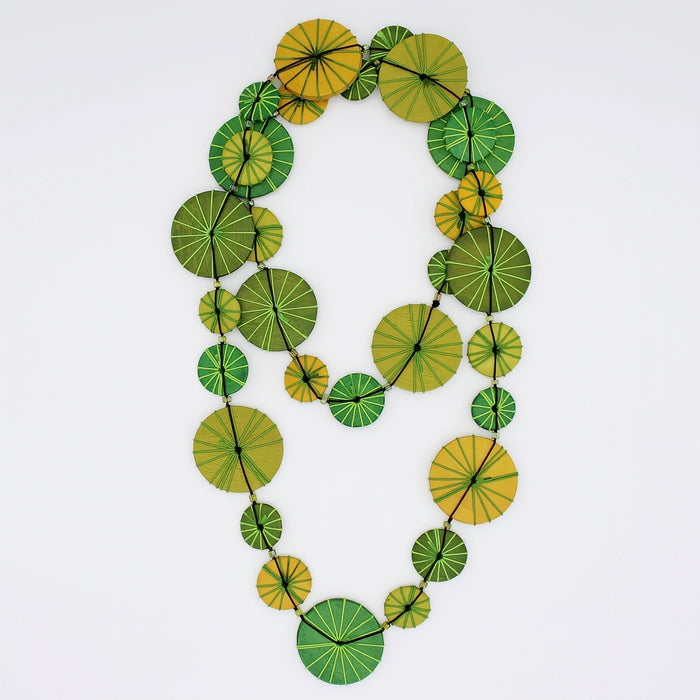 Green Leilani Necklace - Sylca Designs - Chunky Jewelry