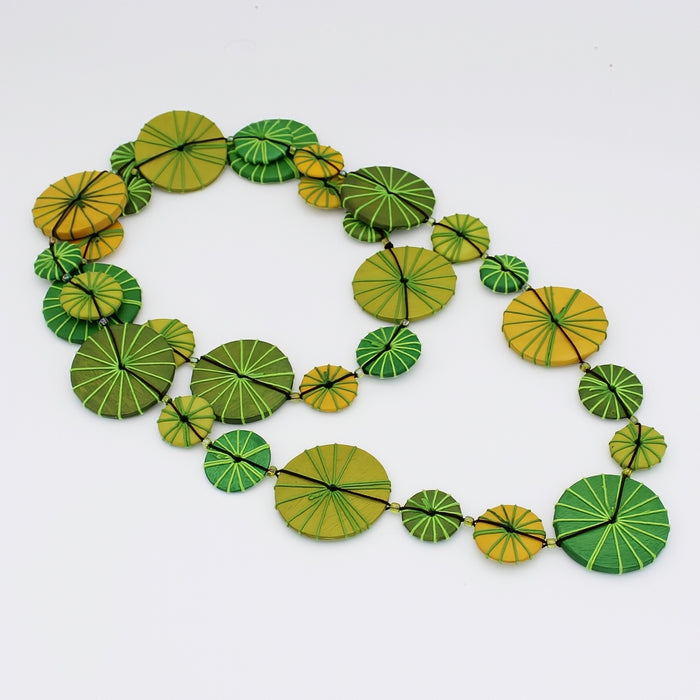 Green Leilani Necklace - Sylca Designs - Chunky Jewelry