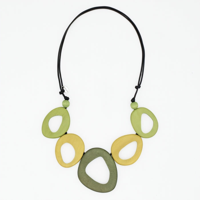 Green Sage Statement Necklace
