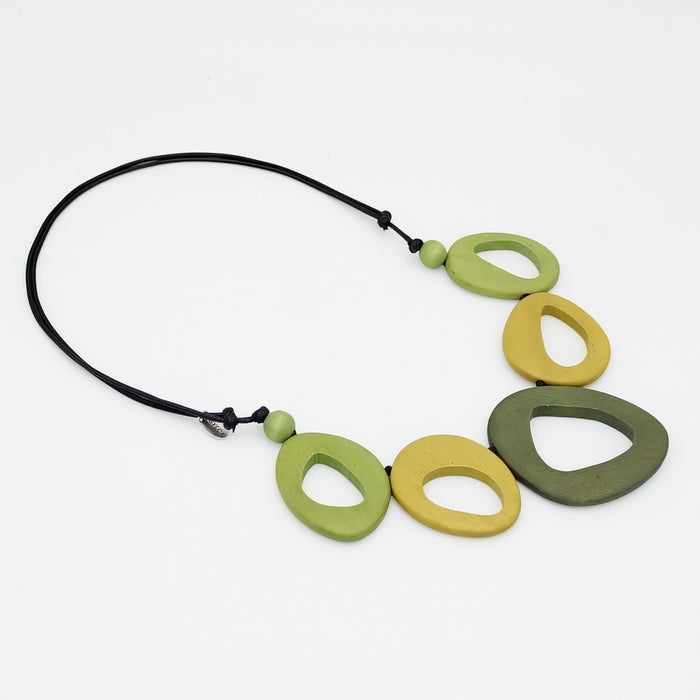 Green Sage Statement Necklace