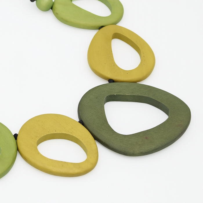 Green Sage Statement Necklace