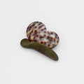 Green Tortoise Shell Butterfly Brooch - Sylca Designs - Chunky Jewelry