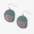 Grey Colsie Earrings - Sylca Designs - Chunky Jewelry