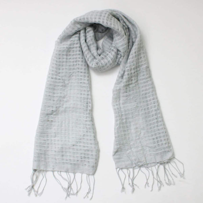 Grey Mariah Scarf - Sylca Designs - Chunky Jewelry