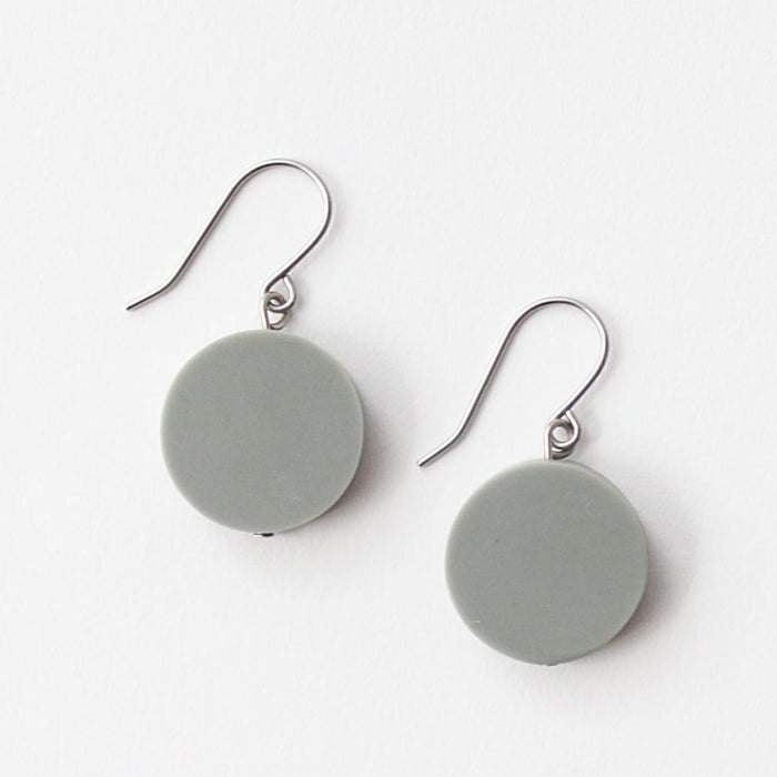 Grey Sophie Earrings - Sylca Designs - Chunky Jewelry