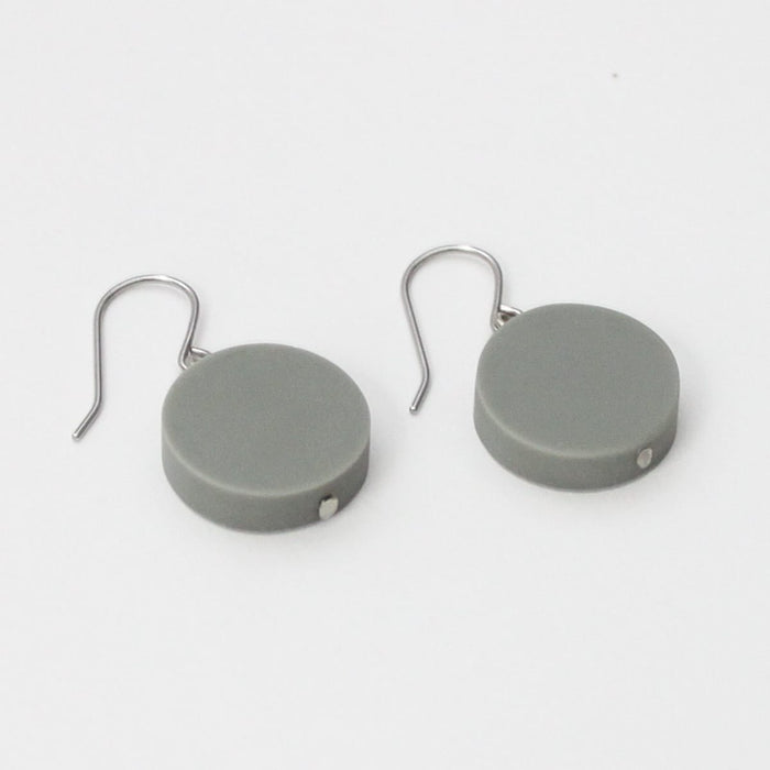 Grey Sophie Earrings - Sylca Designs - Chunky Jewelry