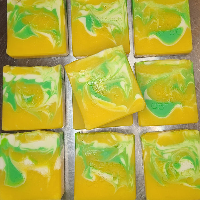 Hala Kahiki "Pineapple" Scented Handmade Soap with Kokum Butter