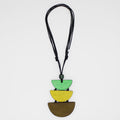 Half Moon Verde Pendant - Sylca Designs - Chunky Jewelry
