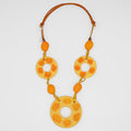 Hand Painted Merril Necklace - Sylca Designs - Chunky Jewelry
