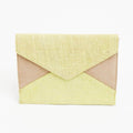 Handcrafted Yellow Statement Clutch by Sylca - Sylca Designs - Chunky Jewelry