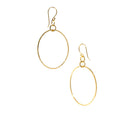 Hoop Treasure Earrings Gold crafted in premium gold vermeil over 925 sterling silver with coastal-inspired hoop design.