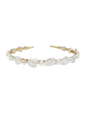 Irregular Freshwater Pearls Handcrafted Hair Band LH002 - FARRA