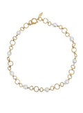 Irregular Freshwater Pearls With Chain Necklace RN038