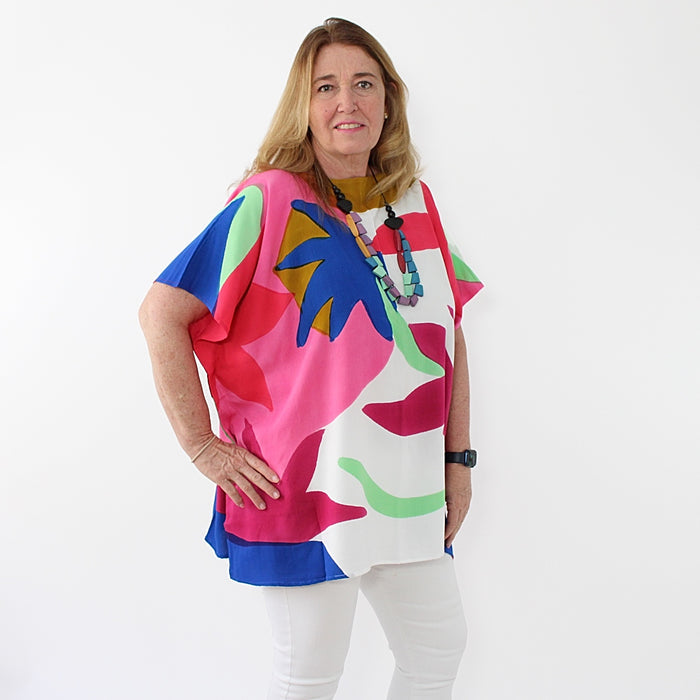 Island Blouse - Sylca Designs - Chunky Jewelry