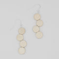 Ivory Eva Dangle Earrings - Sylca Designs - Chunky Jewelry