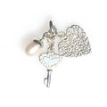 Key to My Heart Pearl Charm
