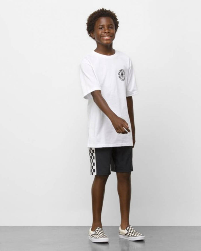 Kids Sidelines Boardshorts - Black/Checkerboard