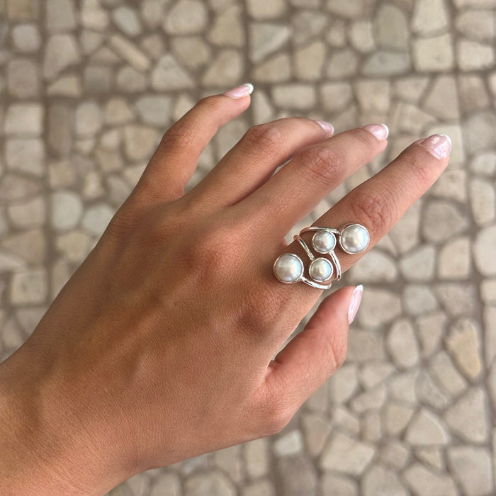 Kimberly Moons Pearl Ring