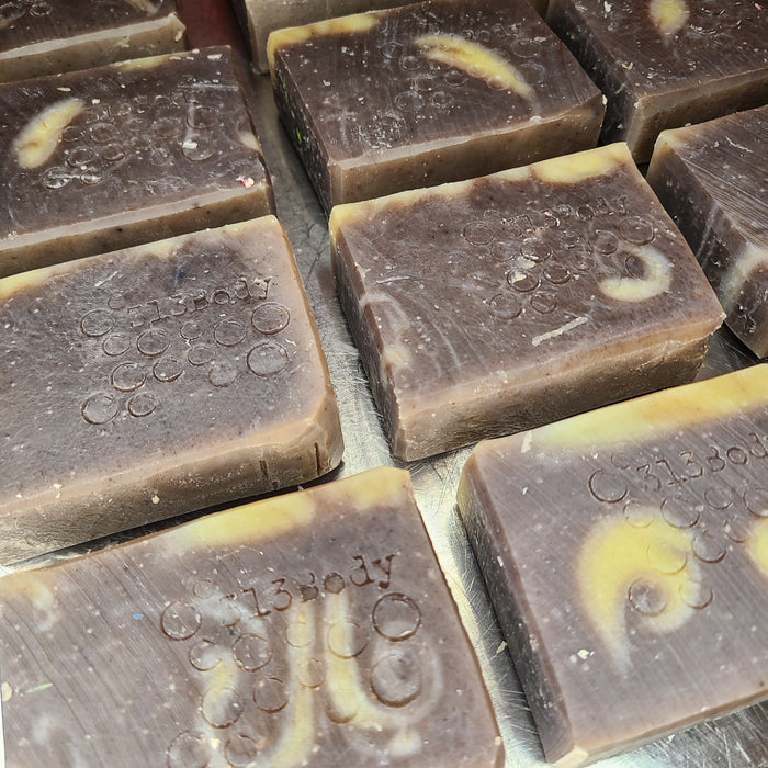 Lavender Essential Oil Soap with Tumeric and Alkanet Root Powder "Debbie's"