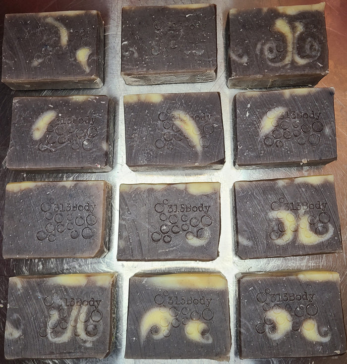 Lavender Essential Oil Soap with Tumeric and Alkanet Root Powder "Debbie's"