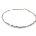 Lavender Pearl Necklace Silver | Gemstone & Pearl Necklace Australia