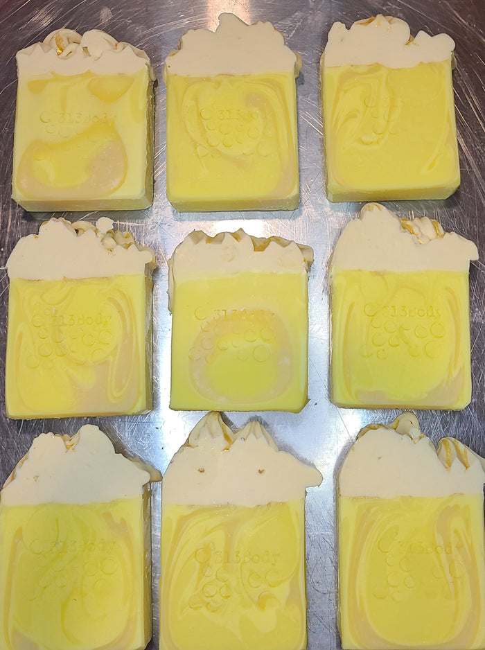 Leelanau Limoncello Handcrafted Soap - Sparkling Limoncello Scented