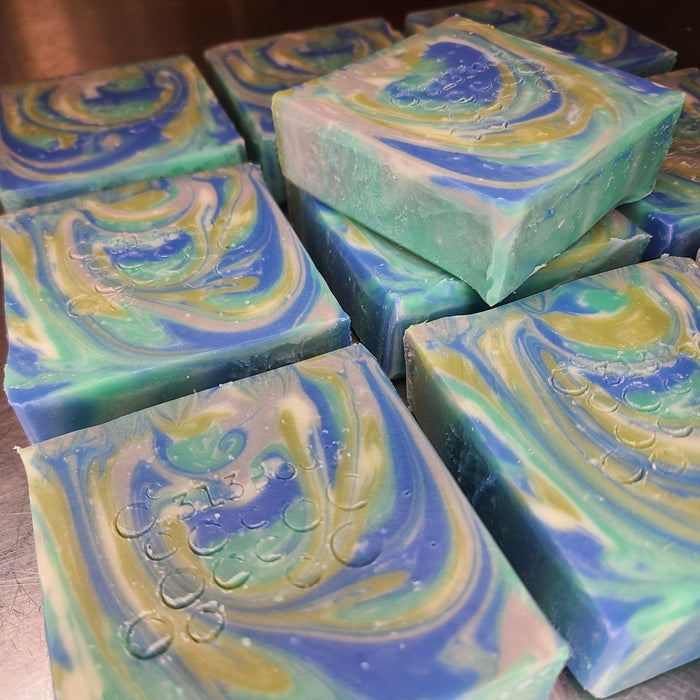 Leland Blue Stone Handcrafted Soap - Juicy Citrus Scented