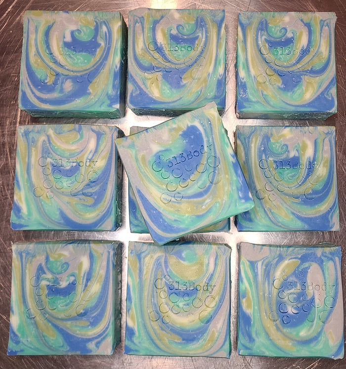 Leland Blue Stone Handcrafted Soap - Juicy Citrus Scented
