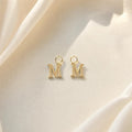 Letter Pendants in 18K Gold