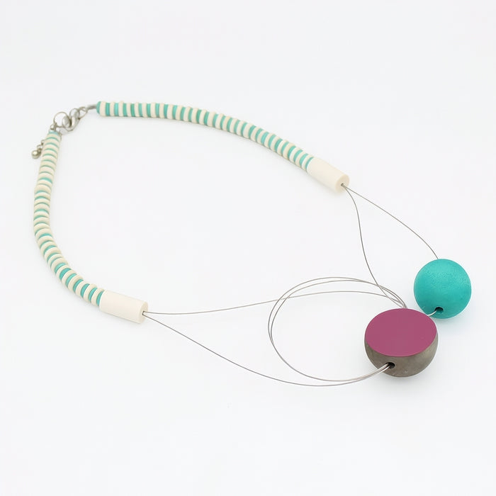 Lilac & Aqua Kathy Necklace