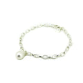 Lily Children's Pearl Bracelet Silver