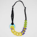 Lime Bold Belinda Necklace - Sylca Designs - Chunky Jewelry