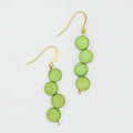 Lime Eva Dangle Earrings - Sylca Designs - Chunky Jewelry