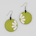 Lime He Loves Me Earrings - Sylca Designs - Chunky Jewelry