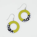 Lime Inez Earrings - Sylca Designs - Chunky Jewelry
