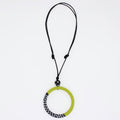 Lime Inez Pendant Necklace - Sylca Designs - Chunky Jewelry