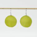 Lime Opaline Drift Earring - Sylca Designs - Chunky Jewelry