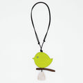 Lime Robin On A Branch Necklace