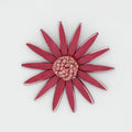 Magenta Amaya Brooch - Sylca Designs - Chunky Jewelry
