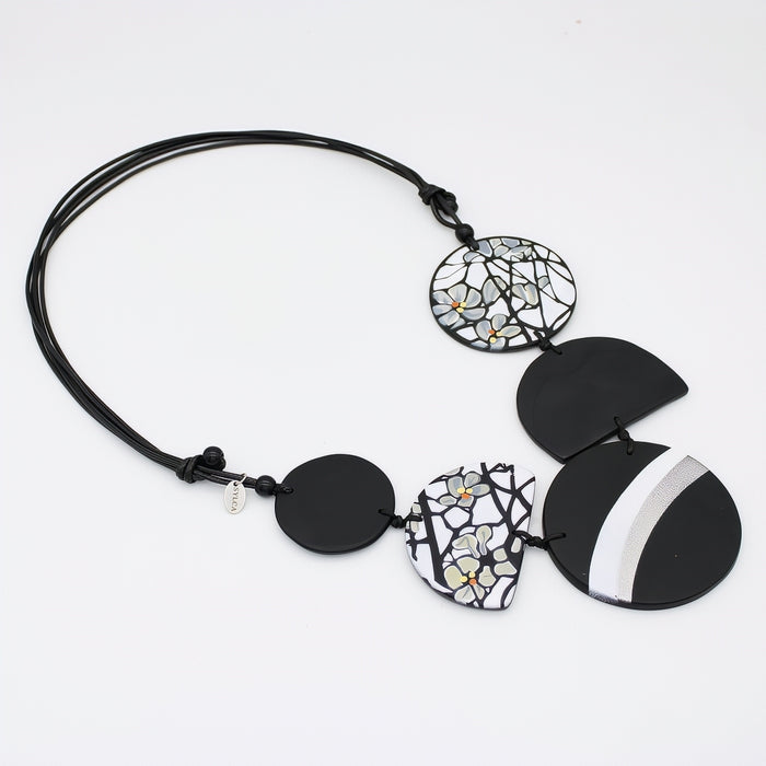Magnolia Palma Necklace - Sylca Designs - Chunky Jewelry